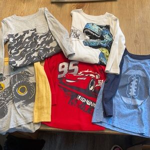 Lot of boys 3T long sleeve shirts